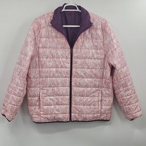 Disney Winnie The Pooh & Pals Puffy Reversible Jacket Size XL